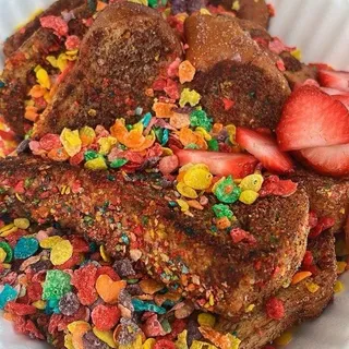 Fruity Pebble French Toast