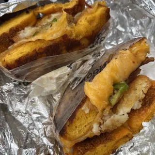 Southwest Inside out Grilled Cheese