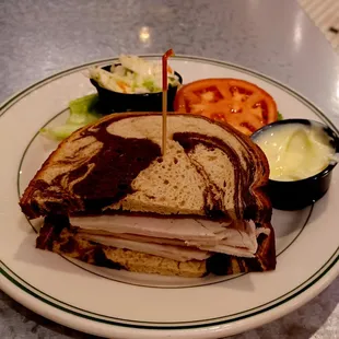 Roasted Turkey on Rye