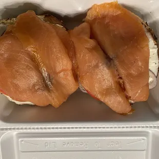 Lox everything bagel