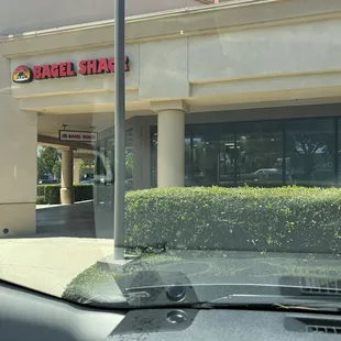 Front of restaurant