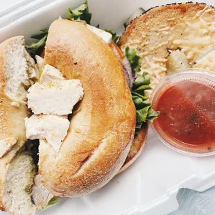 Nacho Chicken Sandwich.