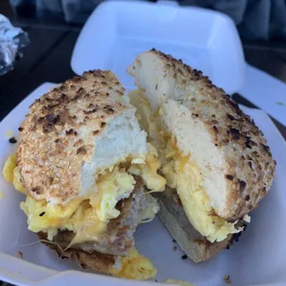 Lowers Bagel Sandwich with Sausage