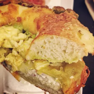 Baja Malibu Bagel Sandwich