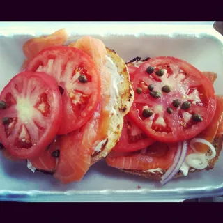 Lox Bagel Sandwich