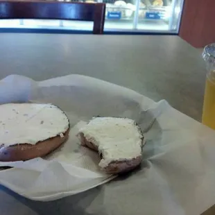 a sandwich and a drink