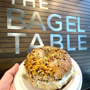 The Bagel Table