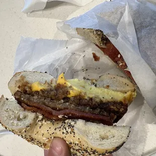 Southwestern Egg Sandwich