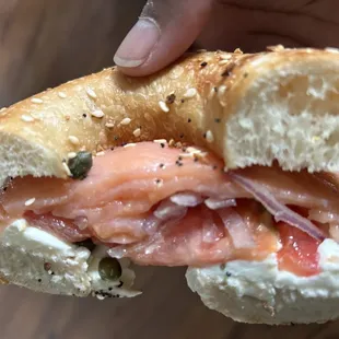 Lox Bagel