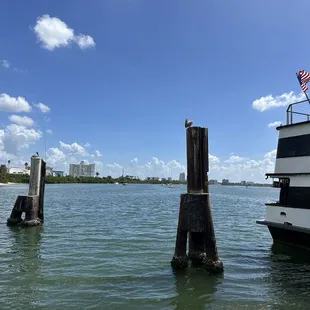 a fishing boat in the water