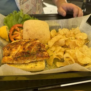 Catch of the Day: Corvina blackened