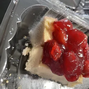 Moldy cheesecake