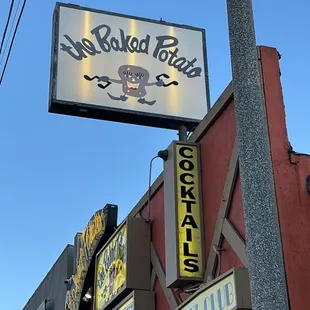 The front of the venue.