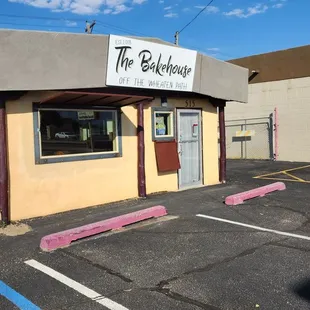 Outside entrance. October 2024