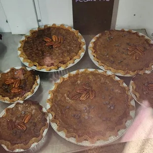 Gluten-free pecan pie. Gluten-free