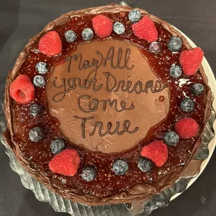 Vegan - chocolate cake