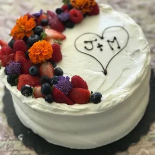 Fruit Basket Cake