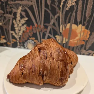 Croissant! Would definitely order again. Just the right amount of flakiness, but soft and buttery in the inside. Good size too!