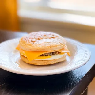 Maple Pancake Breakfast Sammy