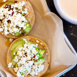 Gluten-Free Spicy + Sweet avocado toast