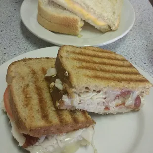 Turkey Provence and Grilled Cheese