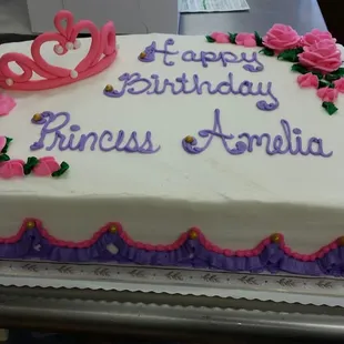 a birthday cake