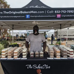 James, The Baker&apos;s Man! Find his booth at Urban Harvest Farmers Market on Saturdays