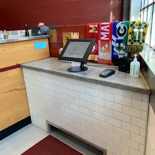 Where you order (walk up)