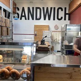 The Baker's Mark kitchen