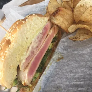 Ahi Tuna Burger