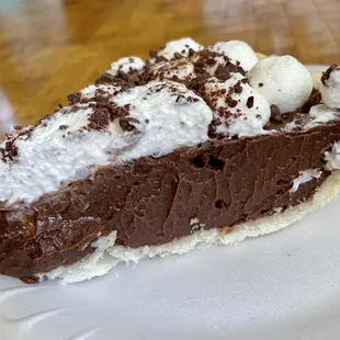 Chocolate cream pie
