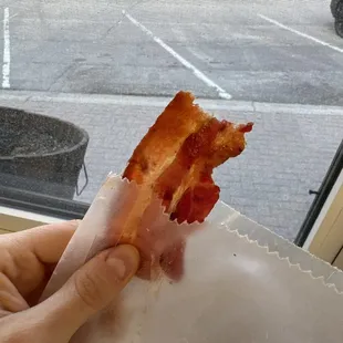 Candied bacon
