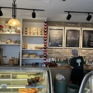 a man standing in front of the counter