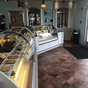 a display of pastries