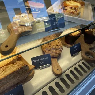 a variety of baked goods