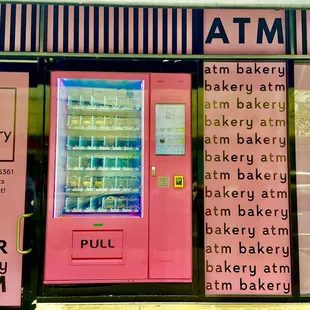 The Bakery Box ATM-Offering individual mini cakes and other pastries-10/2023