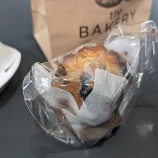 Blueberry lemon muffin