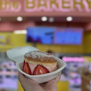 Strawberry Milk Donut