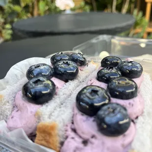 Blueberry Chiffon Cake