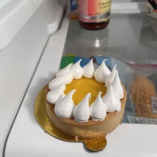 Passion fruit tart