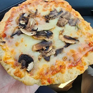 Cheese and Mushroom Focaccia