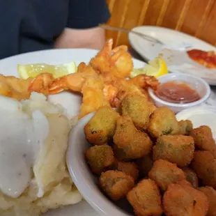 Shrimp and some Okra anyone?