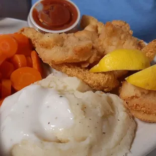 Catfish and Shrimp