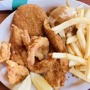 Seafood platter