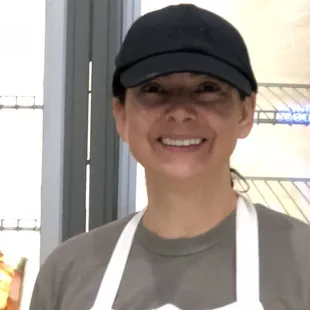 Christina one of the bakers