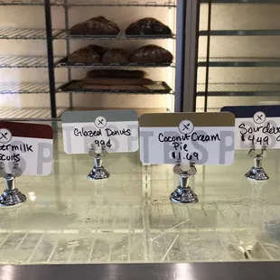 The purchases are color coded to the chefs names and vertical colors on their wall bios