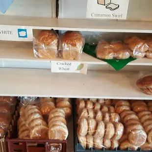 Fresh breads