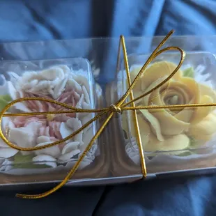 Bean paste walnut pecan cookies packaging