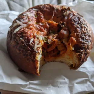 Kimchi bun, no shortage of filling