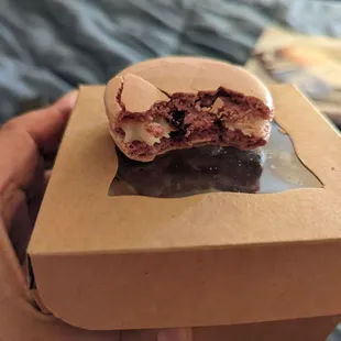 Strawberry lychee macaron filling